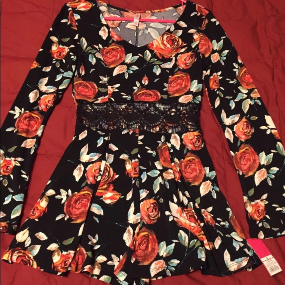 Long sleeve romper